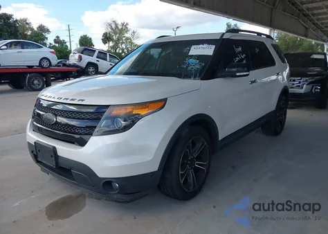 2014 Ford Explorer Sport из США, поврежденный, VIN 1FM5K8GT4EGB95237